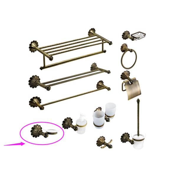 Easy Installation Bathroom Accessory Soap Holder / Wall Mounted Soap Dish