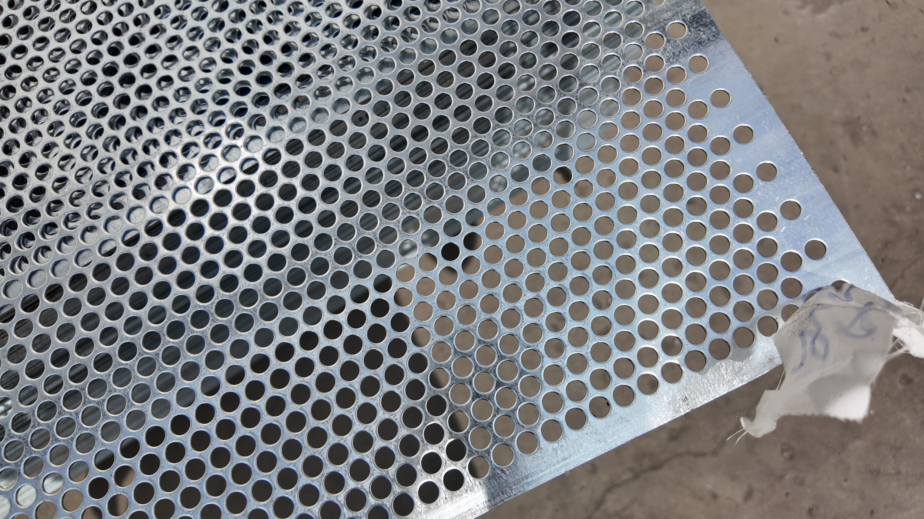 All Material Round Hole Perforated Metal Sheet