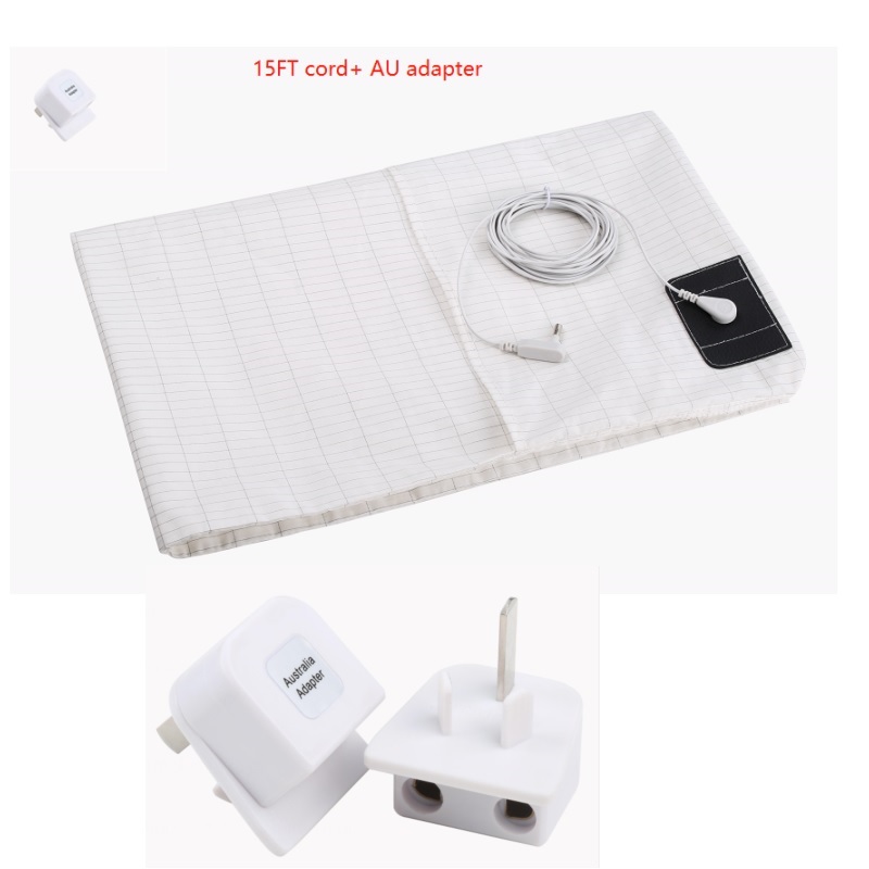 Grounding Bedding Flat Sheet US UK AU EU Plug