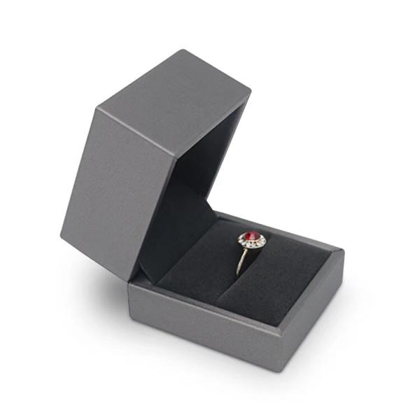 Customized Luxury PU leather Ring Box