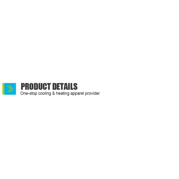 Outdoor Work Cooling Vests with Fan Cooling and Quick-drying Polyester Shell Material