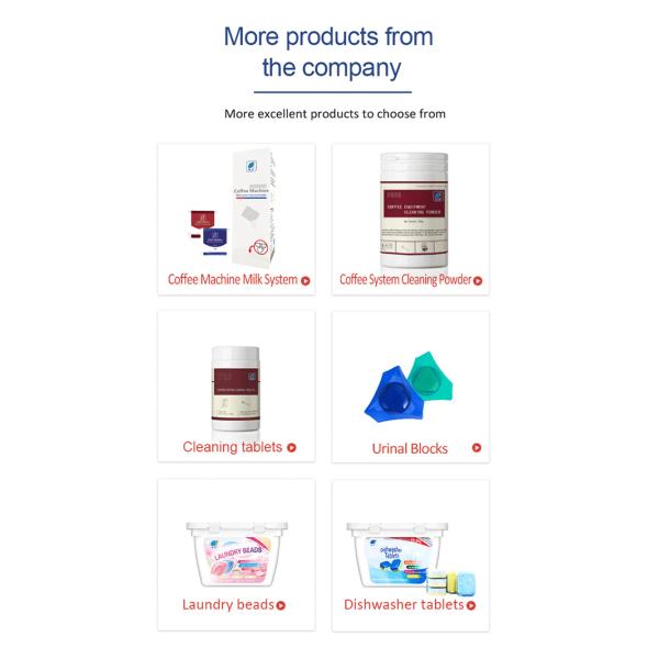 Solid and Sustainable Cleaning Tablets for Environmentally-Friendly Coffee Machines