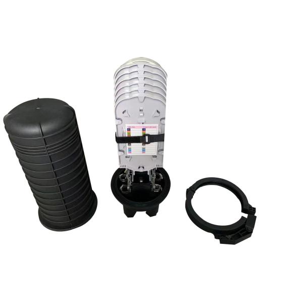 Optical Fiber Cable Joint Closure, fiber optic splicing closure IP68, PP+GF material