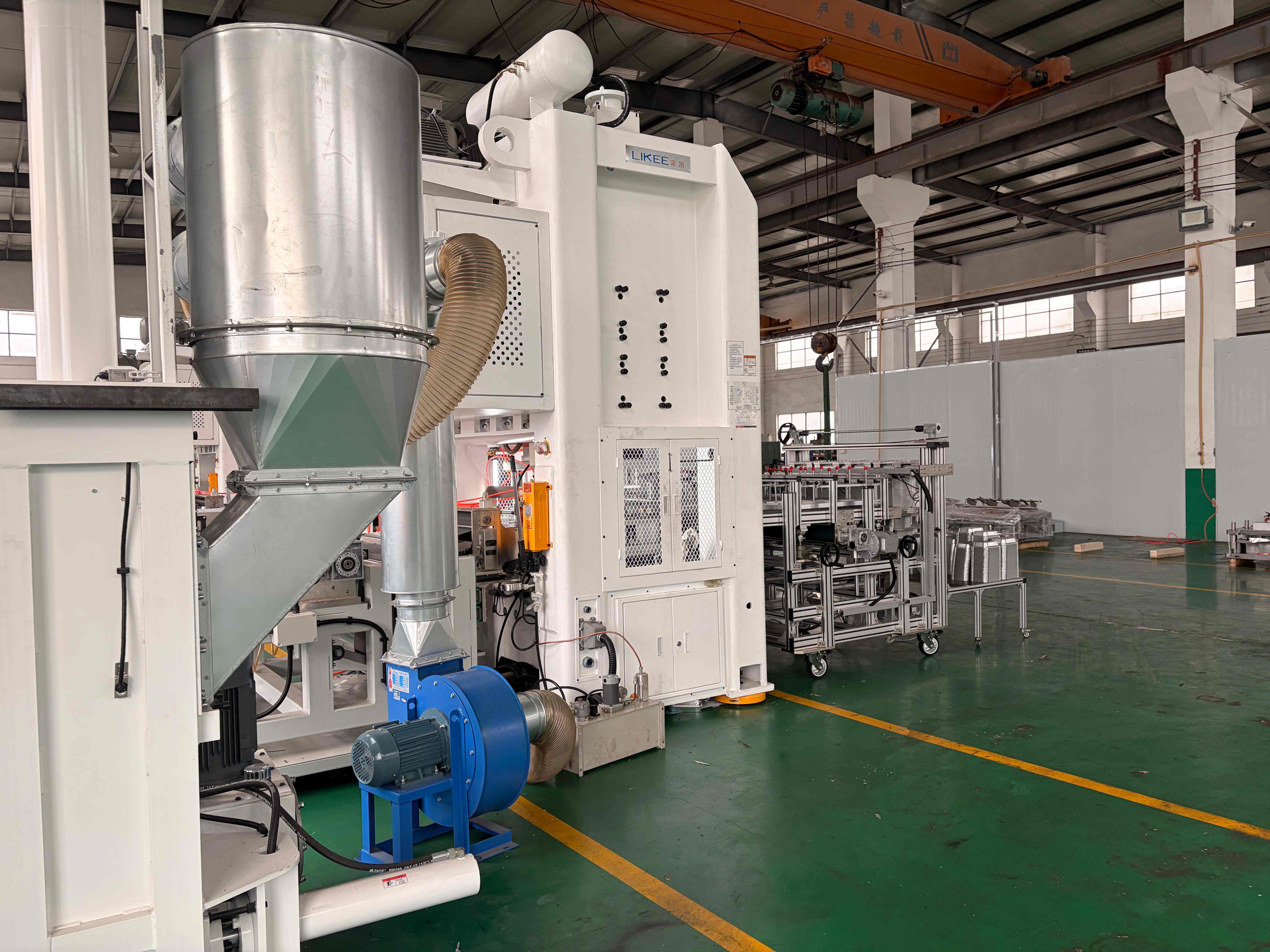 H-Type Frame Aluminum Foil Container Machine with Intelligent Control for Multi-Cavity High Productivity