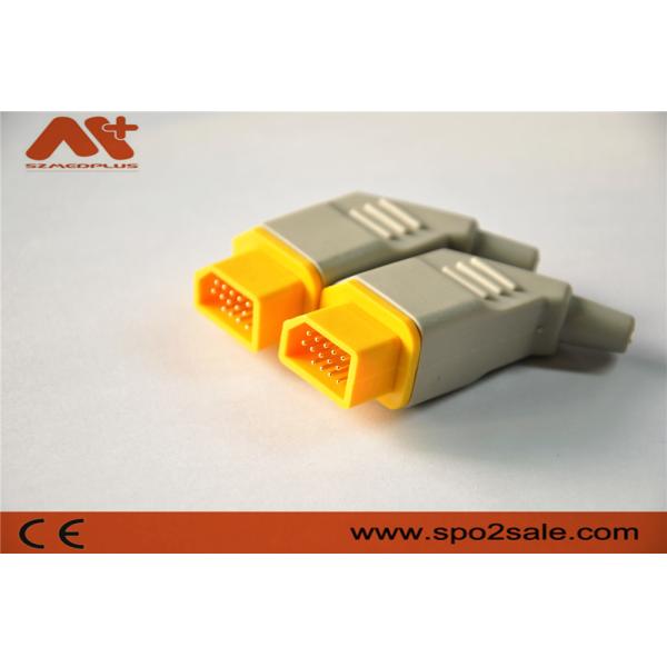 IBP connector accessory compatible for Nihon Kohden IBP adapter cable,14Pin