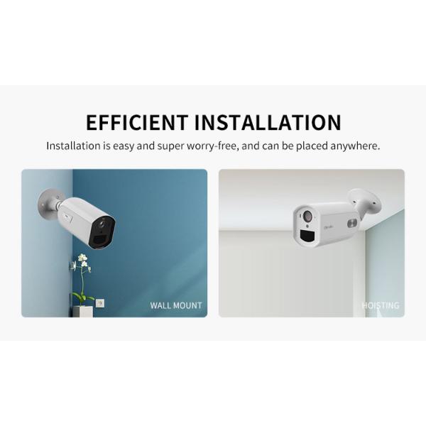 Glomarket Tuya Weatherproof Outdoor Security IP Camera Night Vision Motion APP Control Wireless Wifi Cctv Camera
