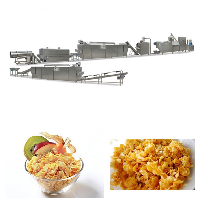 Cereal Corn Flakes Making Machine Snack Processing Line