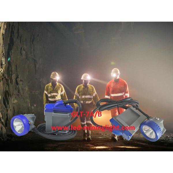 Explosion Proof LED Mining Cap Lamp With 6.6Ah Rechargeable Li - Ion Battery