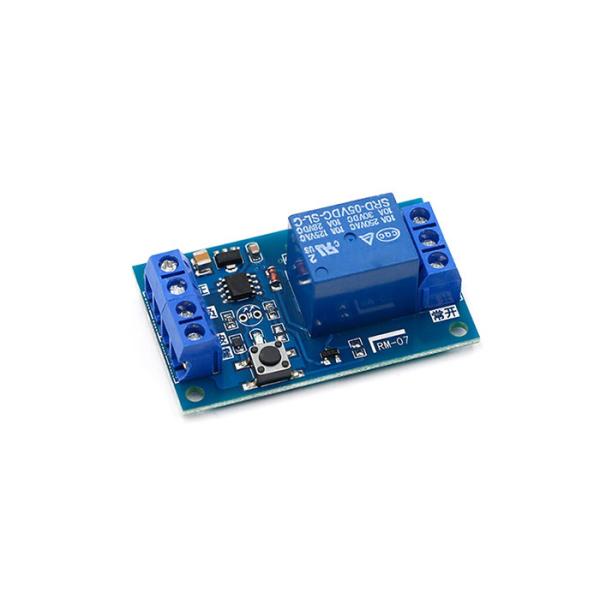 One Key Start Stop Self Lock 5V / 12V Bistable Relay Module For Arduino