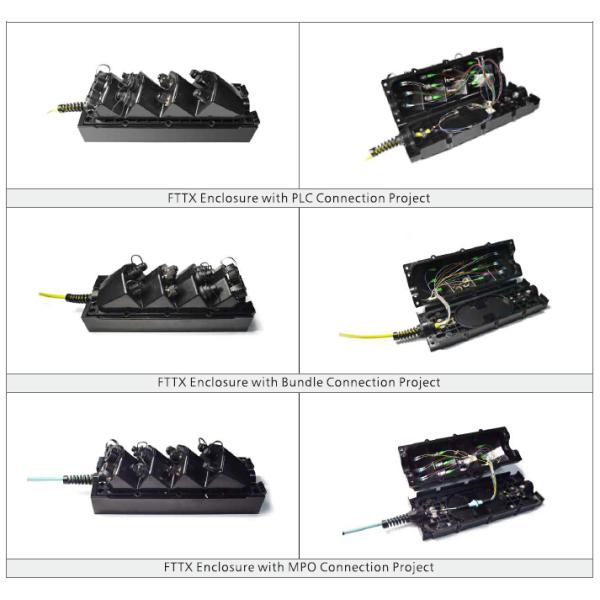 8-48F wall mount or pole installation fiber optic FTTX enclosure