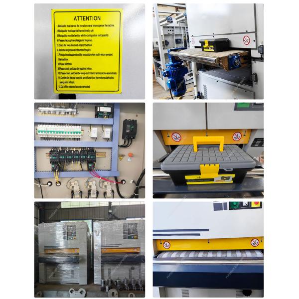 Multifunctional Wood Planer Belt Sanding Machine CNC Double Side Table Automatic