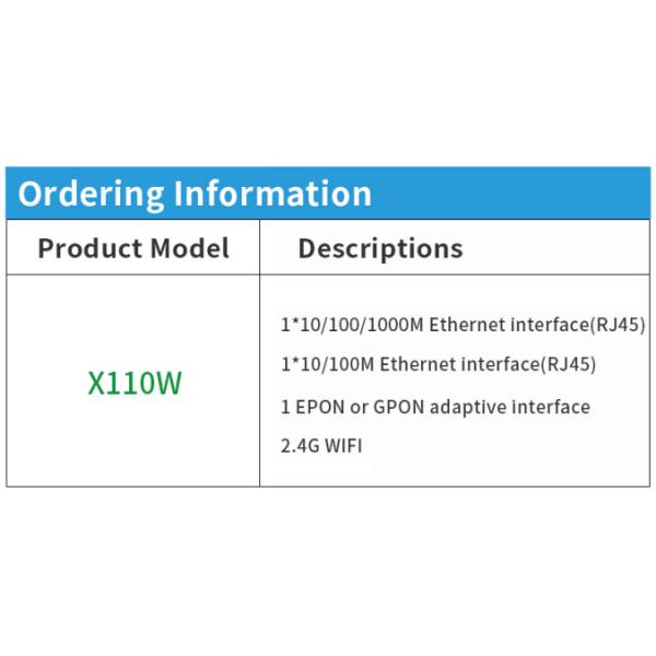 4G LTE WiFi Router With EPON GPON Mode Adaptive, SC-APC/SC-UPC Interface Type And 20KM Network Coverage