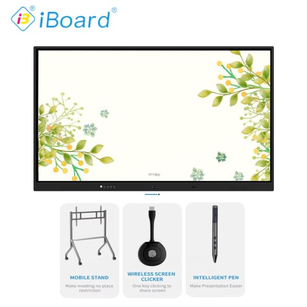 86 inch Interactive Flat Panel Basic Android System Writing Software with AI Function Cheaper Costs Powerful Function