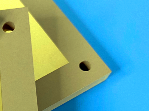 High Frequency PCB TMM10i 15mil 2L Pure Gold Plating