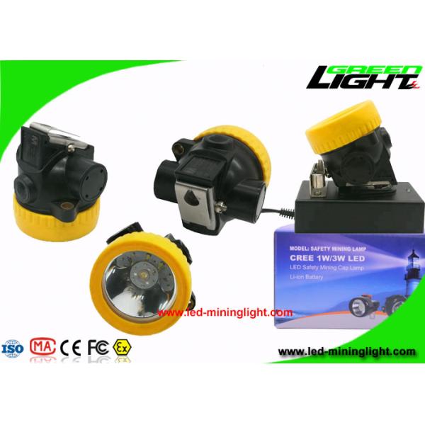 All In One Mining Hard Hat Lights 1 Year Warranty With Engineer Plastic Material