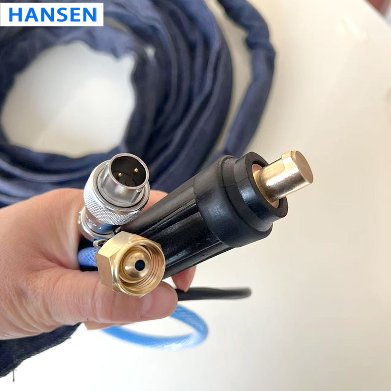 WP‑26 TIG welding torch , split type tig torch with quick connector , WP26 air‑cooled argon welding gun WP26 tig torch complete cable , quick‑plug TIG