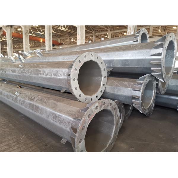 Q420 220kv Power Transmission Pole Post Polygonal Windproof