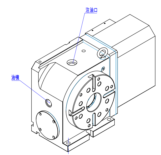 D-210 CNC Rotary Table performance specifications