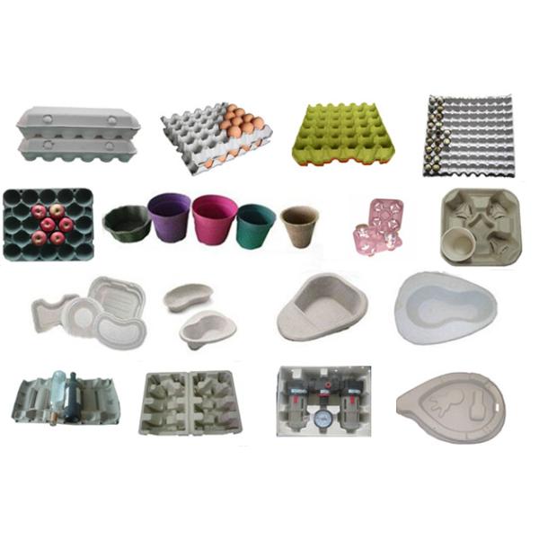 Full Automated Reciprocating Egg Carton Making Machine With 6 Layer Drying Line