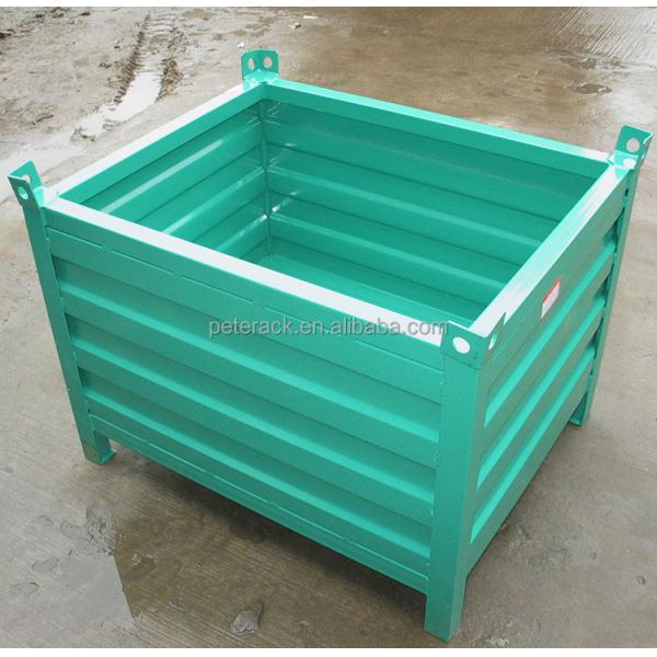 Warehouse Weld Wire Mesh Storage Rack , Heavy Duty Wire Container Pallet Racking