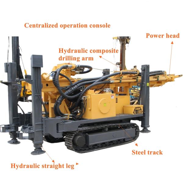 Pneumatic Drilling Water Well Drilling Rig Hydraulic Deep Well Drilling Machine
