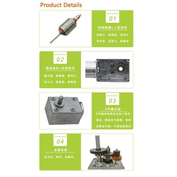 Synchronous High Torque Dc Motor Customizable 300W Waterproof
