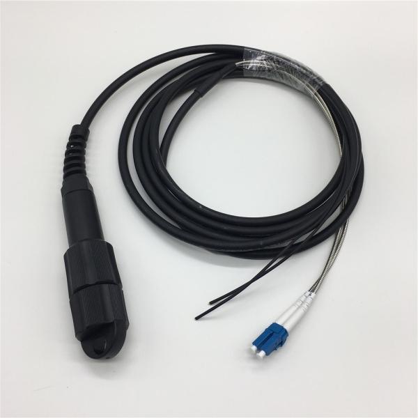 Single Mode Fiber Optic Patch Cord PDLC -LC/UPC Duplex Armored Fiber Optic Patch Cable