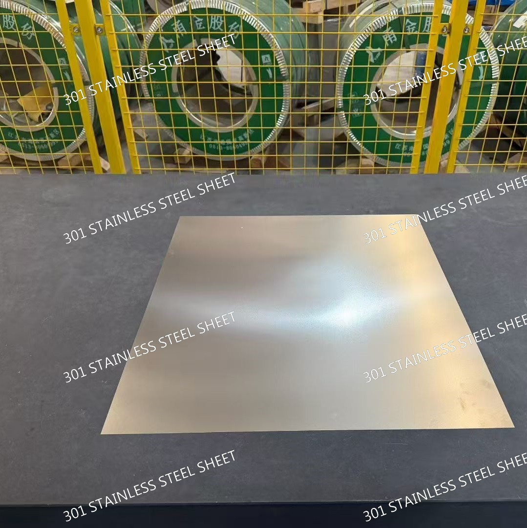 Precision-Cut 301 Stainless Steel Sheet for Spring Applications and Structural Components