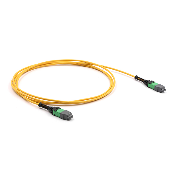 OS2 Yellow Jacket 12 Fiber Trunk Cable , MPO Trunk Cable For Datacenter