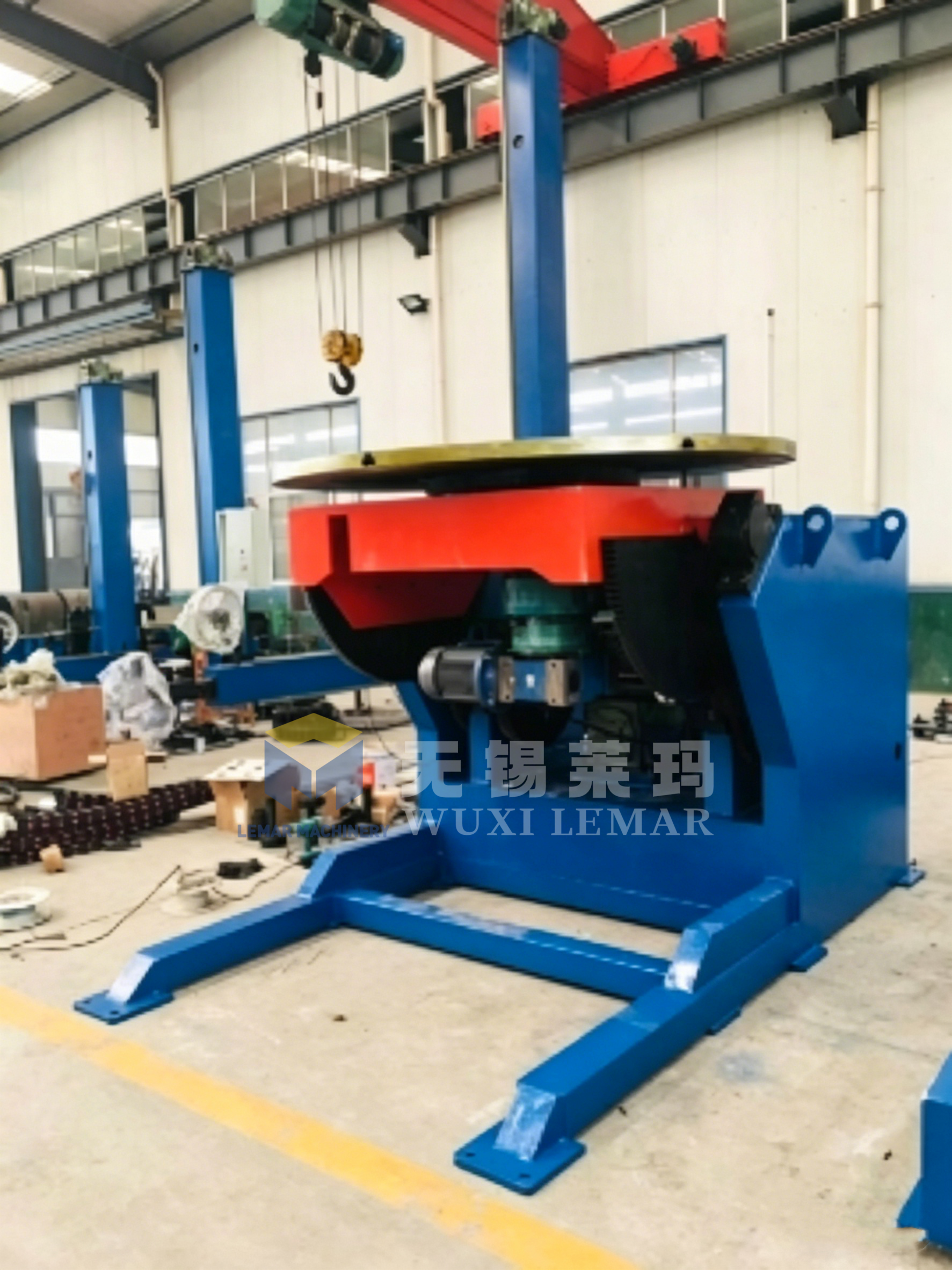 Stable Operation 50T Industrial Welding Rotating Positioner