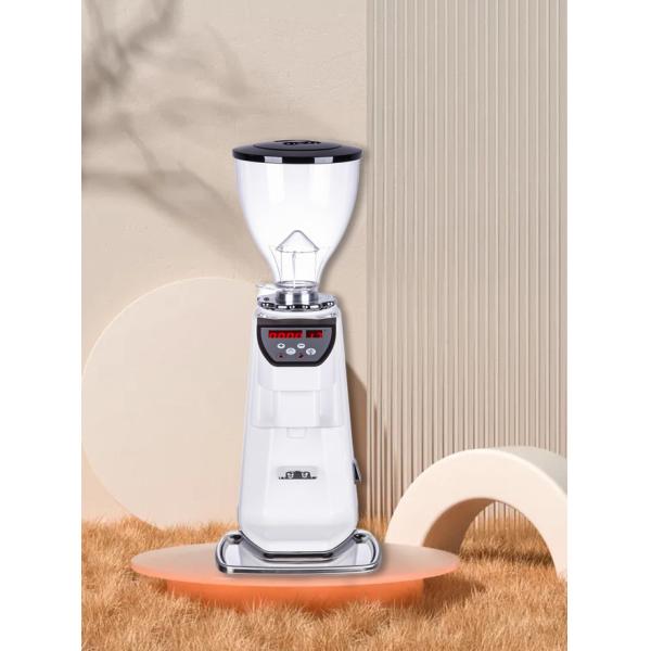 Burr Flat Wheel Doserless Coffee Grinder For Espresso
