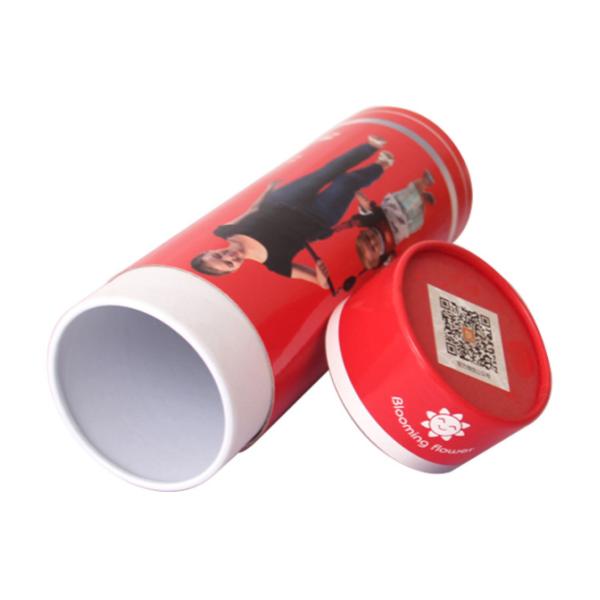 Biodegradable 250gsm Kraft Paper Cylinders For Clothes Packaging