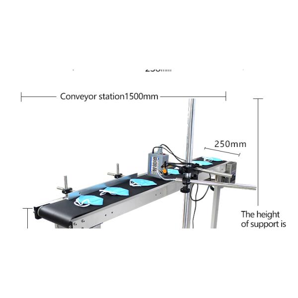 TIJ Printer Handheld Desktop Digital Eco Solvent Printer with Large Screen Display