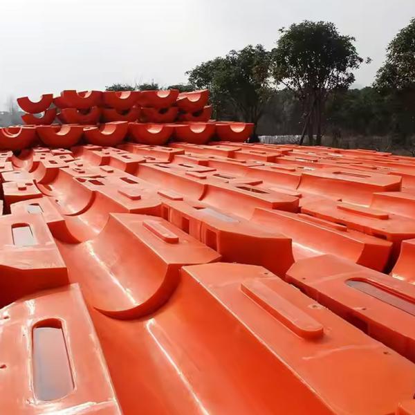 Customizable Durable HDPE Hose Float Pipe Floater With High Buoyancy For Offshore Projects