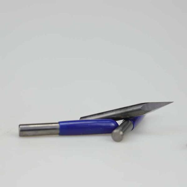 Customizable ODM/OEM CNC Pointed Flat End Mill Triangular Milling Cutter Stone and Metal for Engraving and Milling