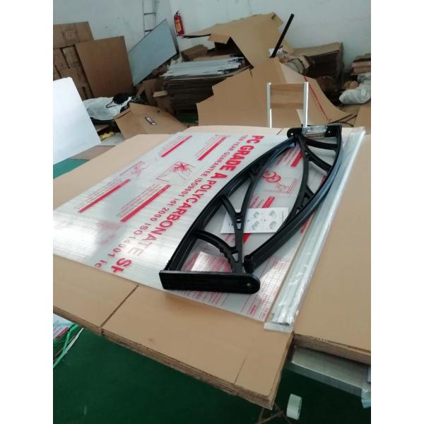 Choose PC Canopy for Your Window Insulation Needs Lightweight Polycarbonate Hollow Sheet Window Awning