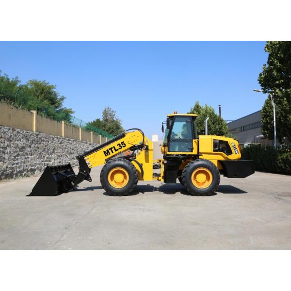 3.5 Ton Agricultural Telescopic Handler Wheel Loader MTL35 1.5cbm Bucket Capacities