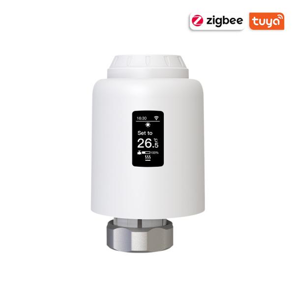 Zigbee WiFi Smart Thermostat Programmable Thermostatic Radiator Valve Temp Controller
