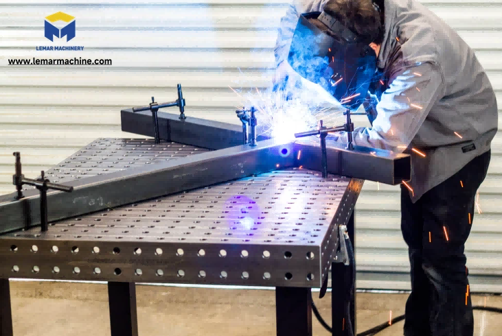 D28 Flexible Welding Table Eliminates Repeated Calibration and deformation