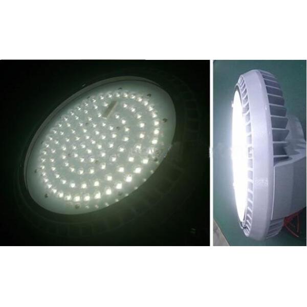 100W Warehouse UFO LED Highbay Light , High Efficiency LED Canopy Lights