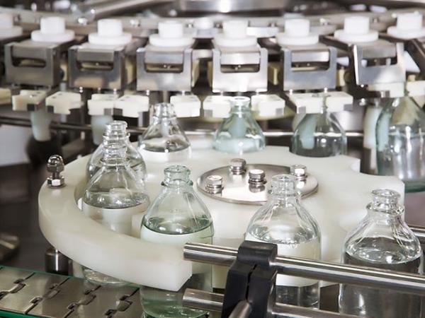 Ultrasonic Vials Glass Bottle IV Solution Production Line Automatic Vertical
