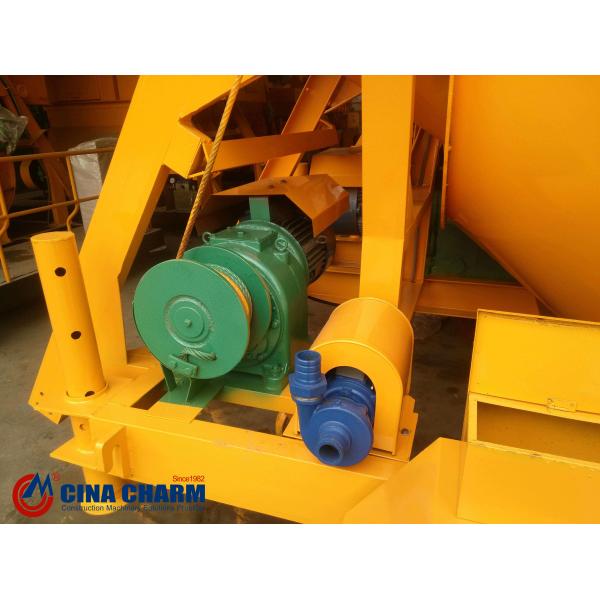 JZC350 350L Automatic Feeding Concrete Drum Mixer Self Loading