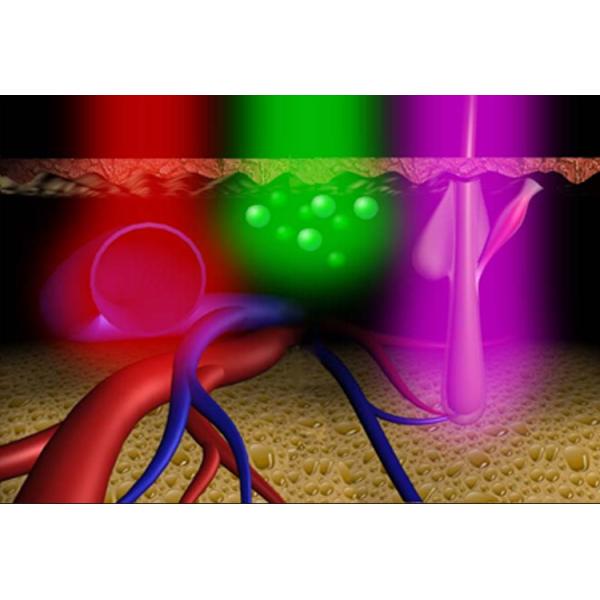 Med - 808 Portable Home Diode Laser Hair Removal Machine Lightweight Size