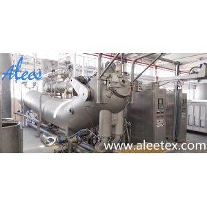 Quality Flooded Nozzle High Speed Woven Fabric Dyeing Machine SUS316L Low Liquor Ration for sale
