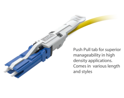 High Density Single Mode Fiber Patch Cord Jumper Cs - Fc 2.0mm For Optical Transceiver