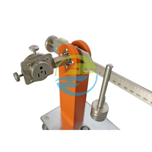 IEC60065 Figure 11 Plug Socket Tester , Socket Outlet Torque Tester 0.25 Nm