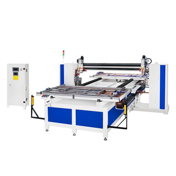 Hwashi Multi - Point Automatic Mobile Spot Welder for Stainless Sheet Door Plates