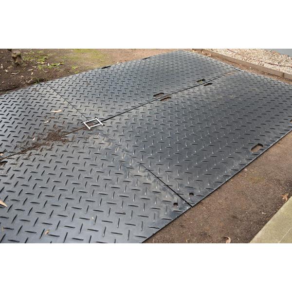 High Density Polyethylene Plastic Temporary Road Synthetic Ground Protection Mats