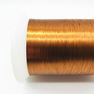 Quality Aiw / Uew Rectangular Copper Wire Class 180 / 220 Super Thin for sale