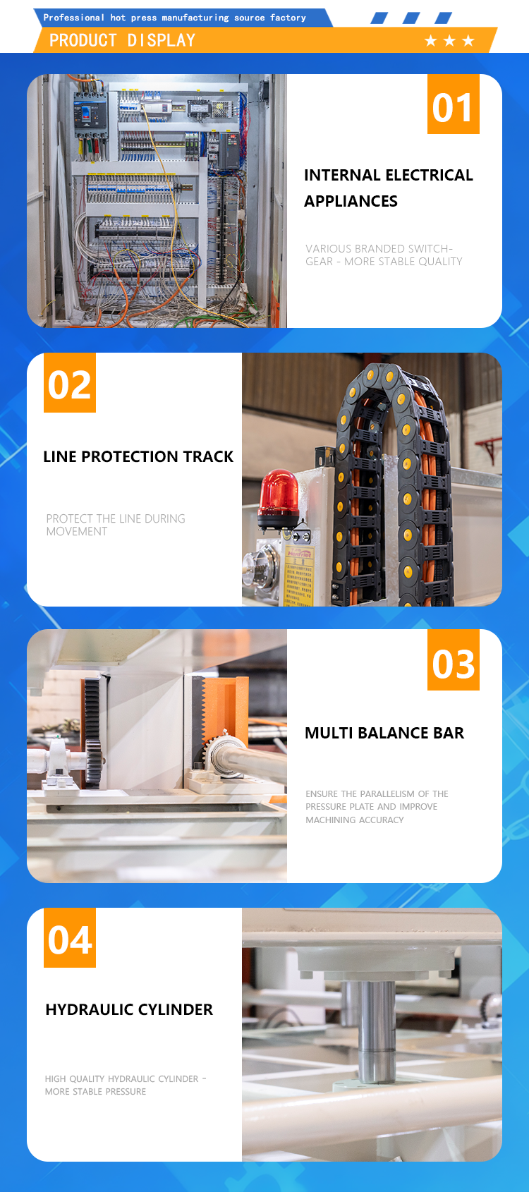 Customizable 100T Gantry Movable Hot Press for Special Building & Honeycomb Panel Needs